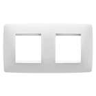 GEWISS - GEWGW16123TB PLACCA ONE INT.2+2M O.BIANCO