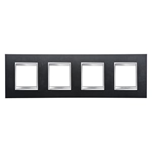 GEWISS - GEWGW16228VA PLACCA LUX INT.2+2+2+2M O.ARDESIA