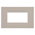 GEWISS - GEWGW16404TC PLACCA GEO - IN TECNOPOLIMERO - 4 POSTI - CANAPA - CHORUSMART