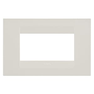 GEWISS - GEWGW16404TI PLACCA GEO - IN TECNOPOLIMERO - 4 POSTI - AVORIO - CHORUSMART