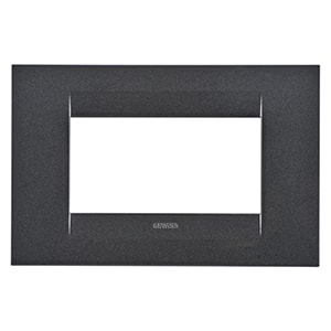 GEWISS - GEWGW16404VA PLACCA GEO 4P ARDESIA