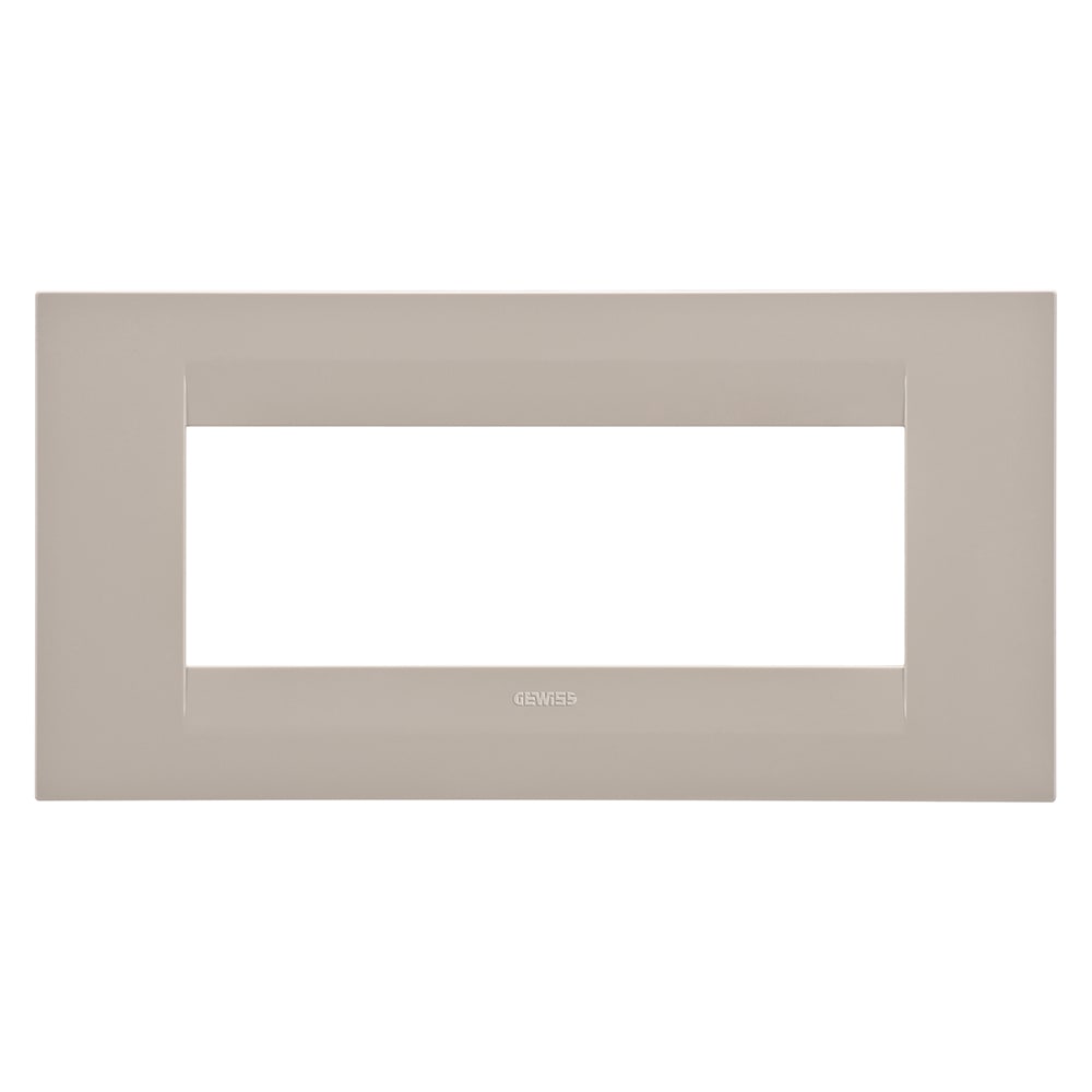 GEWISS - GEWGW16406TC PLACCA GEO 6M CANAPA