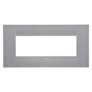 GEWISS - GEWGW16406VT PLACCA GEO 6M TITANIO