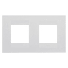 GEWISS - GEWGW16423TB PLACCA GEO INT.2+2M O.BIANCO