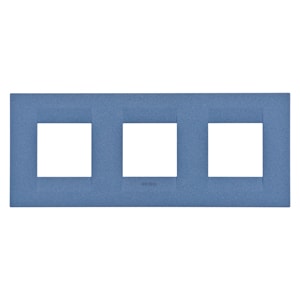 GEWISS - GEWGW16426VB PLACCA GEO INT.2+2+2P O.BLU MARE