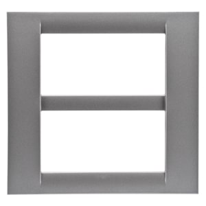 GEWISS - GEWGW22287 PLACCA 8M TITANIO METALLIZ.SYSTEM VIRNA