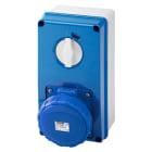 GEWISS - GEWGW67260N PR.BL IP67 C.F.3P+T 63A 230V 9H SBF
