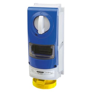 GEWISS - GEWGW66813 PRESA BL.IP66 S.F.3P+T 32A 110V 4H CBF