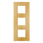 GEWISS - GEWGW16427MO PLACCA GEO INT.2+2+2P V.ORO