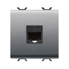 GEWISS - GEWGW14434 PRESA RJ45 - CATEGORIA 5e - UTP - 2 MODULI - TITANIO - CHORUSMART