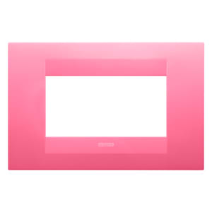 GEWISS - GEWGW16404TZ PLACCA GEO 4P ROSA ZAFFIRO