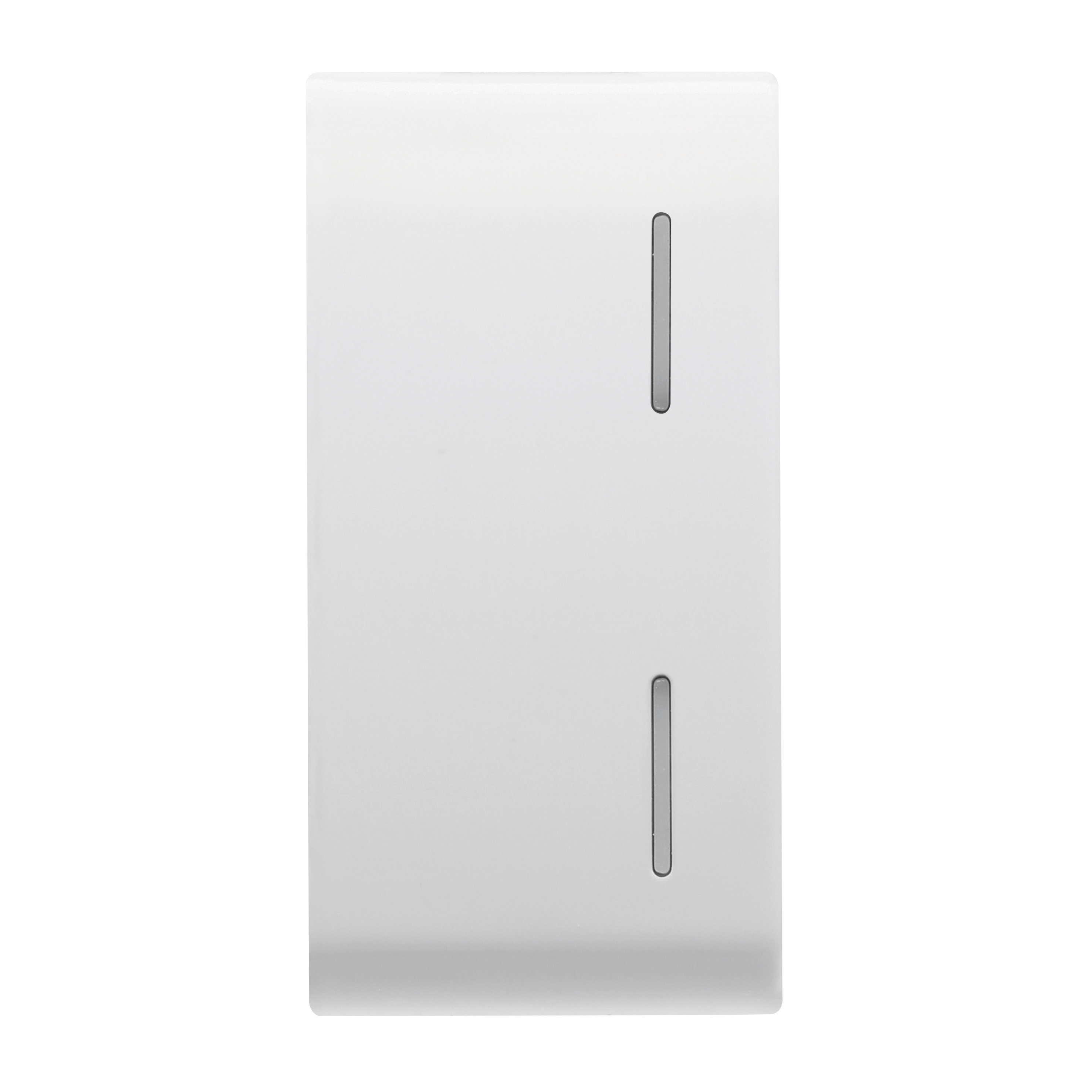 GEWISS - GEWGW10557 TASTO SING.LOC.DOPPIA PER PULS.KNX BIA
