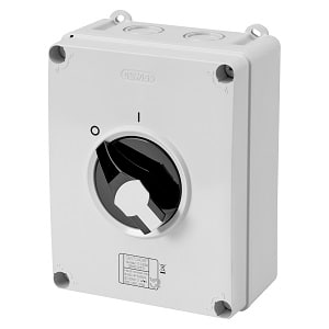 GEWISS - GEWGW70419NP INT.SEZ.HP CASS.ISO.80A 3P+N COMANDO