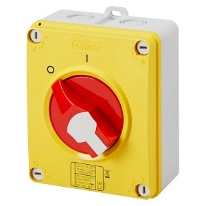 GEWISS - GEWGW70488P INT.SEZ.HP CASS.ISO.25A 4P EMERGENZA