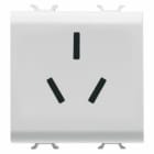 GEWISS - GEWGW10392 PRESA STD.CINESE 2P+T 16A CH/WT