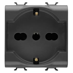 GEWISS - GEWGW12204 PRESA 2M 2P+T 16A BIV. ST. ITA./TED. N.