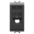 GEWISS - GEWGW12421 CONNETTORE RJ45 1M CAT.5E UTP NERO