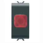 GEWISS - GEWGW12623 SPIA DI SEGNALAZIONE ROSSO 1M NERO