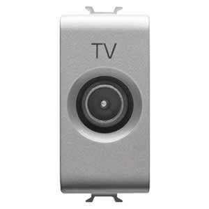 GEWISS - GEWGW14361 PRESA TV 1M DIR. CONN.MASC.9,5MM TI.