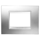 GEWISS - GEWGW16203MC PLACCA LUX 3M CROMO