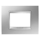 GEWISS - GEWGW16203VT PLACCA LUX 3M TITANIO