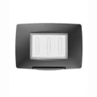 GEWISS - GEWGW16703TN PLACCA STAGNA 3M IP55 NERO