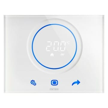 GEWISS - GEWGW16970CB TERMOSTATO ICE WI-FI DA PARETE BIANCO