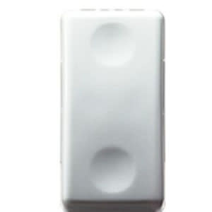 GEWISS - GEWGW20577 DEVIATORE UNIPOLARE 250V ac - 16AX - CON LENTE NEUTRA SOSTITUIBILE - LUMINOSO 230V ac - 1 MODULO - SYSTEM WHITE