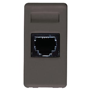 GEWISS - GEWGW21251 CONNETTORE TELEFONICO RJ11 SY/BK