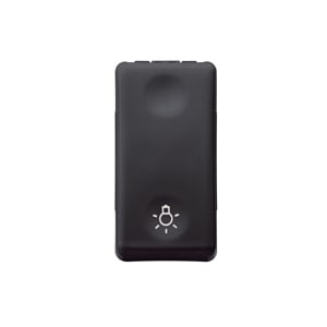 GEWISS - GEWGW21513 PULSANTE 1P NA 10A LUCE SY/BK
