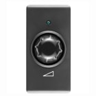 GEWISS - GEWGW21802 REGOLATORE EL.ROT.230V 100-500W SY/BK