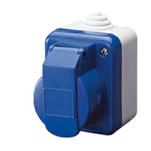GEWISS - GEWGW26223 PRESA IEC309 3P+T 16A 380V IP44 PARETE