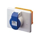 GEWISS - GEWGW26420 PRESA INDUSTRIALE A NORMA IEC 309 - GRIGIO RAL 7035 - 2P+T - 16A 230V - IP44