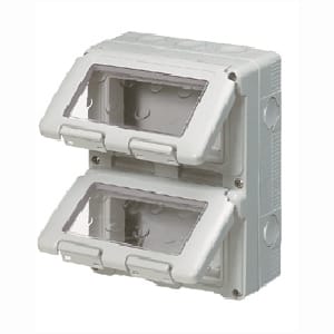 GEWISS - GEWGW27051 CONTENITORE 8(4X2) POSTI VERT .STAGNO