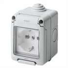 GEWISS - GEWGW27842 PRESA STD ITA./TED.2P+T 16A BIV.STAGNA