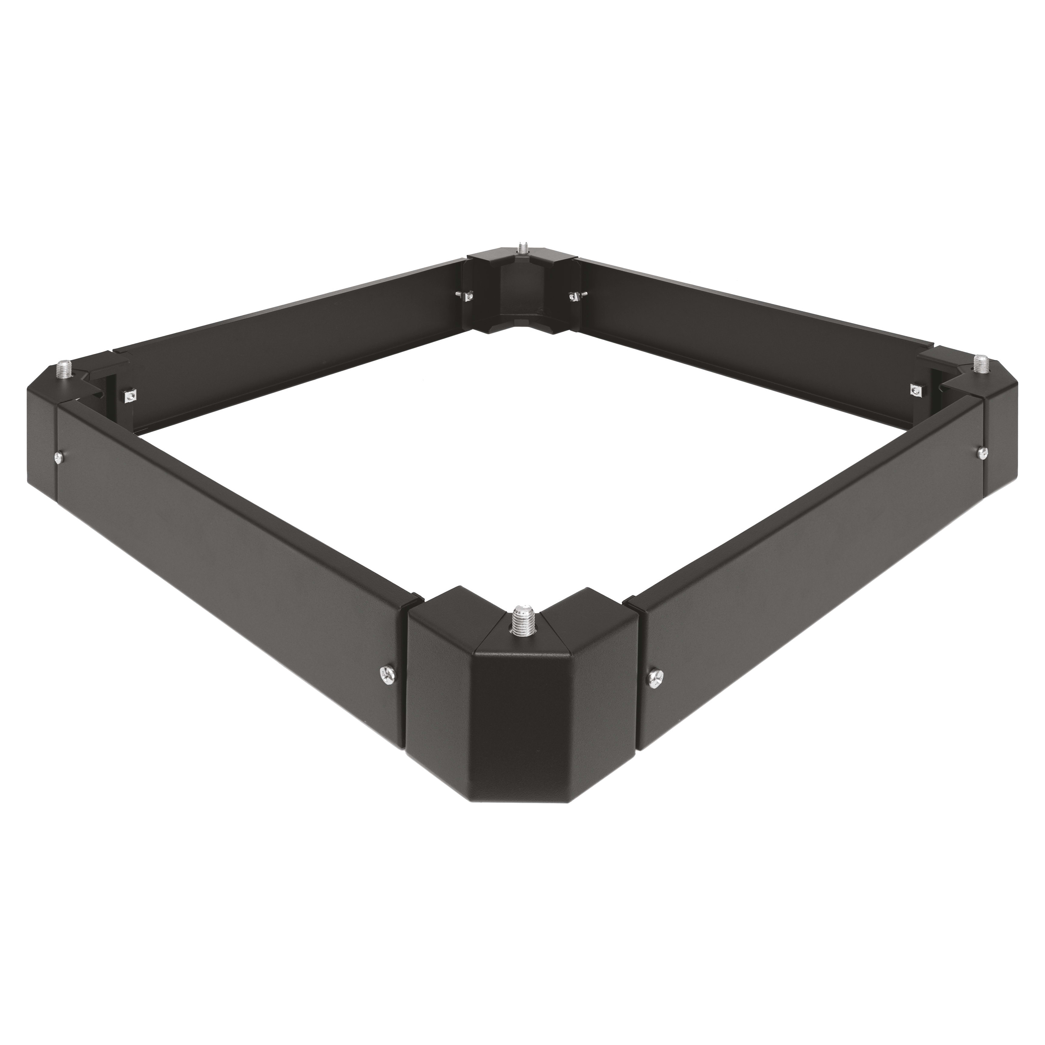 GEWISS - GEWGW38480 ZOCCOLO - ARMADI PAVIMENTO 19'' - PER GW38451/452/453 - 600X100X600 - NERO