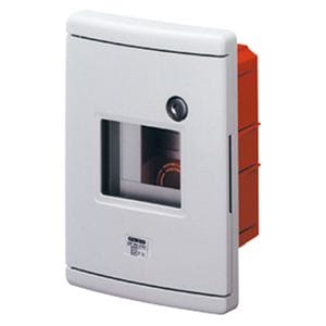 GEWISS - GEWGW42231 CENTR.INC.ST.EMER.4M.GUIDA EN50022 ROSSO