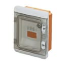 GEWISS - GEWGW48681 CENTRALINO COMPONIBILE DA INCASSO - STAGNO - 6 MODULI - IP55 GRIGIO RAL 7035