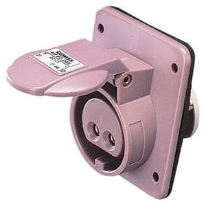 GEWISS - GEWGW62265 PRESA FISSA 10 INC.PR.2P 16A 24V S.R.
