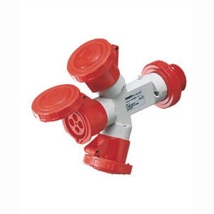 GEWISS - GEWGW64027 MOLTIPL.ST.3U 3P+T 16A 400V 6H