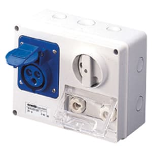 GEWISS - GEWGW66040 PRESA BL.OR.C.F.2P+T 32A 400V 9H CBF