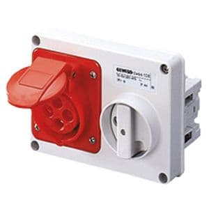 GEWISS - GEWGW66101 PRESA BL.OR.S.F.2P+T 16A 110V 4H SBF