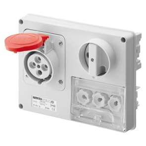 GEWISS - GEWGW66131 PRESA BL.OR.S.F.3P+N+T 16A 400V 6H CBF