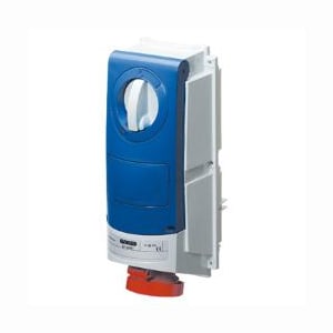 GEWISS - GEWGW66549 PRESA BL.IP66 S.F.2P+T 32A 230V 6H DIR