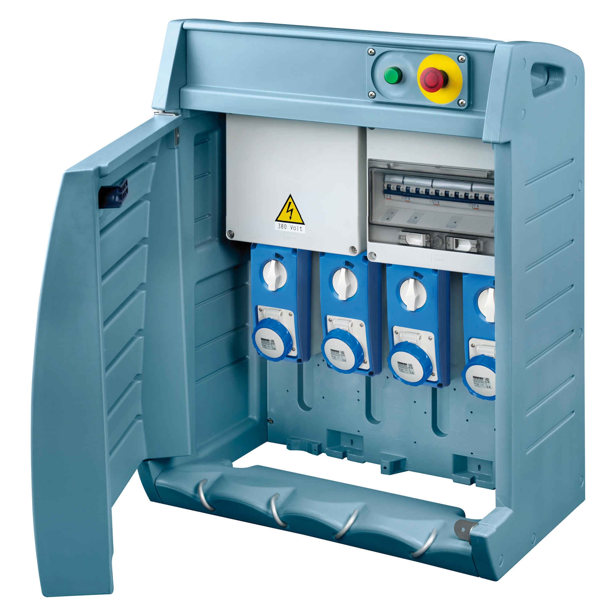 GEWISS - GEWGW68567 Q-BOX4 ASC MO3F 4 PR.SBF 17 KW EM
