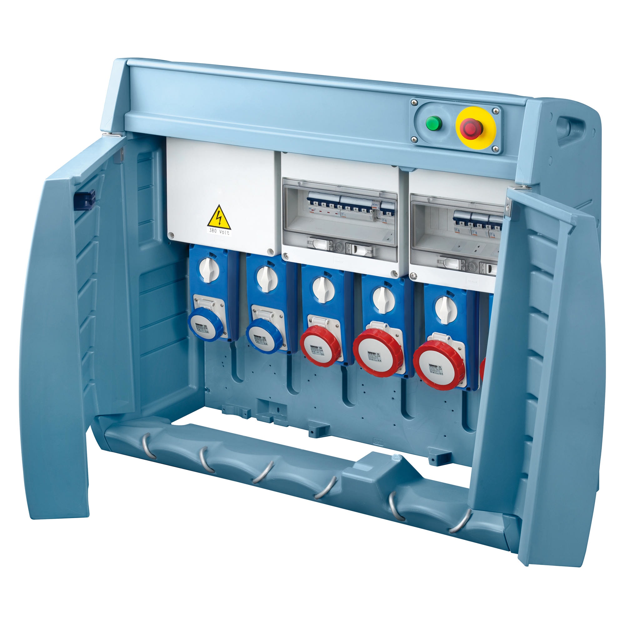 GEWISS - GEWGW68581 Q-BOX6 ASC MO3F 6 PR.SBF 33 KW EM
