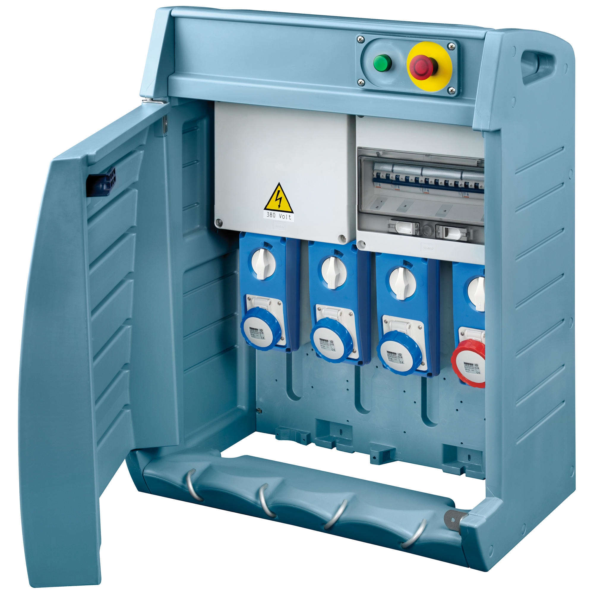 GEWISS - GEWGW68586 Q-BOX4 ASC SP3F 4 PR.SBF 17 KW EM
