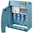 GEWISS - GEWGW68587 Q-BOX4 ASC SP3F 4 PR.SBF 17 KW EM