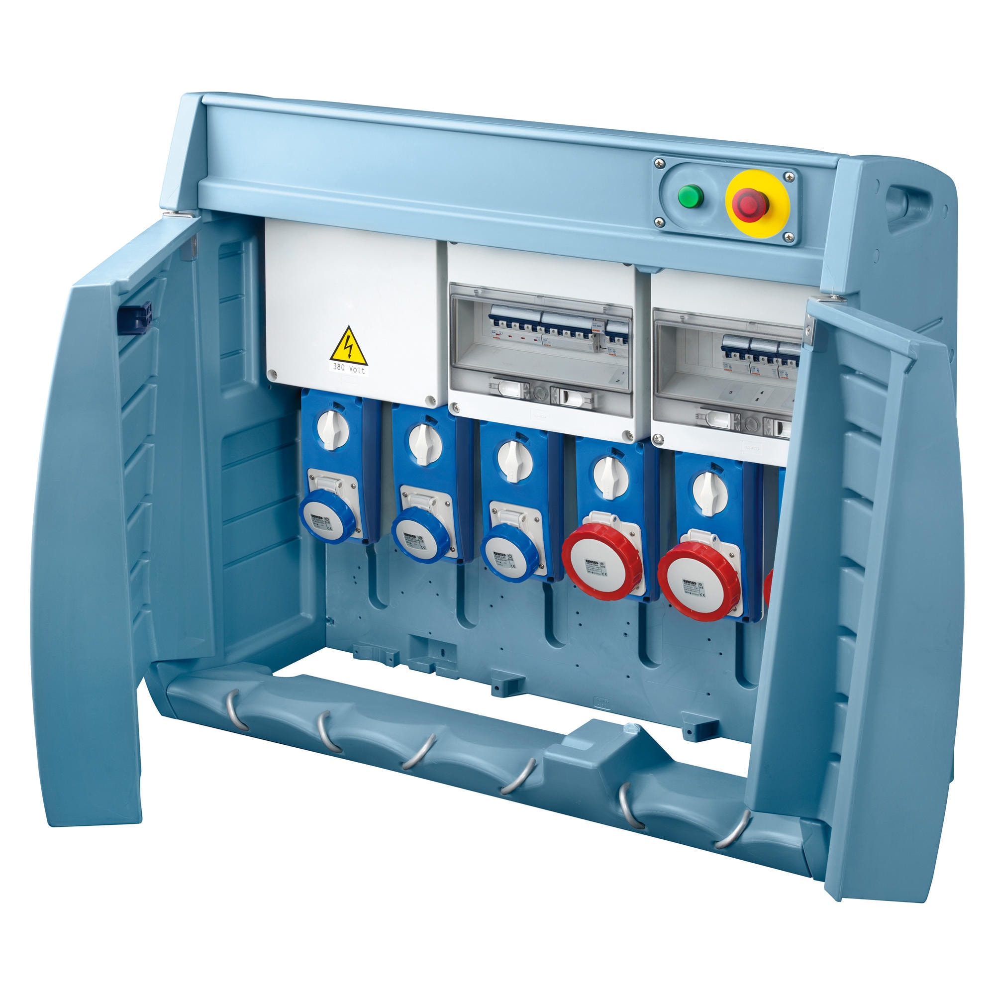 GEWISS - GEWGW68599 Q-BOX6 ASC SP3F 6 PR.SBF 42 KW EM