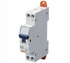 GEWISS - GEWGW90027 INT.MAGNET.COMPATTO 1P+N C16 4,5KA 1M